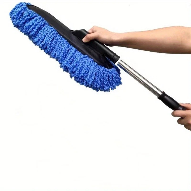 Microfiber Car Wash Brush Mop Kit Duster Washing Car Tools Accessori Mitt Sponge With Long Handle Car Cleaning Supplies Kit