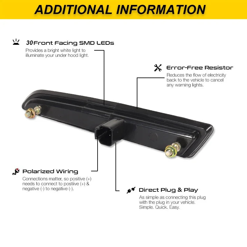 For Volvo VNL VNR Front Side Marker Light Assembly Amber Turn Signal Lamp/Driving Lights/Parking Lights 2018-2024 12V