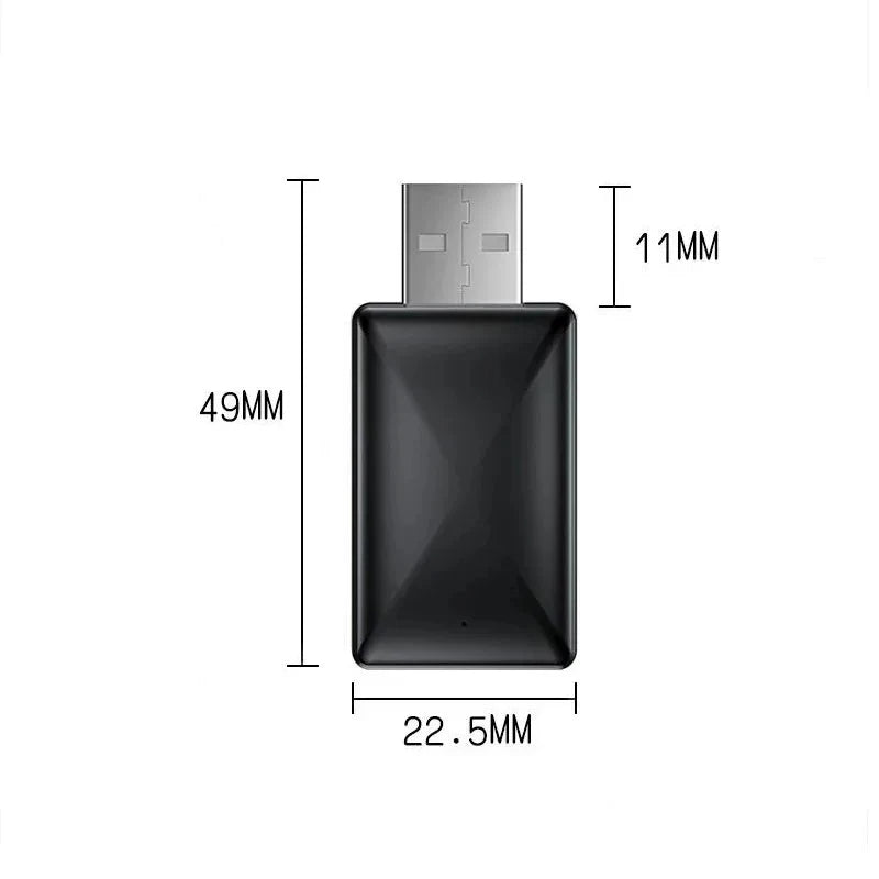 2026 New 2-in-1 Wireless CarPlay & Android Auto Adapter, Wired to Wireless, Plug & Play, Car Smart Dongle, Fit 98% Cars, Bluetooth 5.4+WiFi6, Low Latency, for iPhone & Android