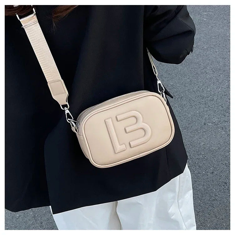 2026 New Luxury Ladies Fashionable Leather Crossbody Bag Trendy Commuter Elegant Women's Vintage Daily Bag