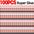 Liquid Super Glue Wood Rubber Metal Glass Cyanoacrylate Adhesive Stationery Store Nail Gel 502 Instant Strong Bond Leather