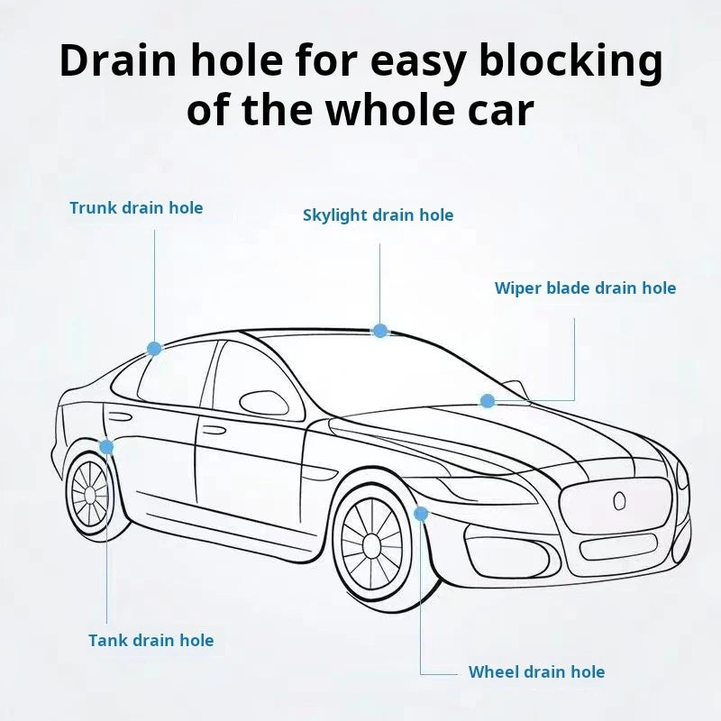 3m/5m Car Drain Dredge Cleaning Brush Auto Sunroof Drain Hole Clog Brush Long Hoses Cleaning Tool Universal Drain Pipe Cleaner