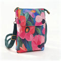 Fresh countryside fabric crossbody phone bag - floral five-layer crossbody women's bag