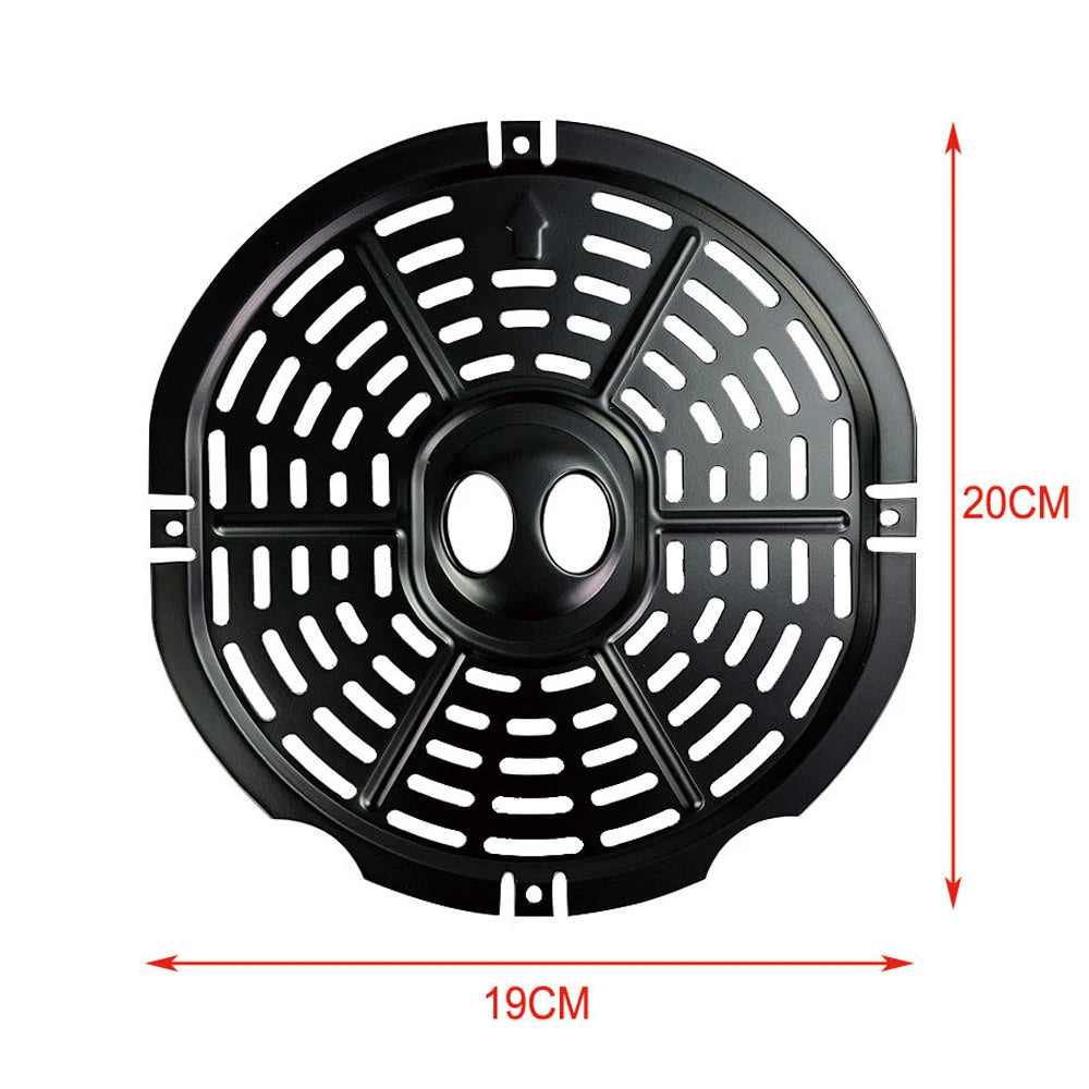 Airfryer Basket Replacement Grill Pan Oven Baking Mat Air Fryer Grid Accessories Parts Plate Tray Food Cooking Kitchen Divider