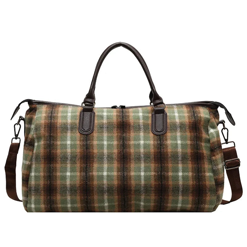 New Travel Bag Large Capacity Commuter Crossbody Yoga Fitness Sports Bag Check-In Luggage Storage Bag Unisex Urban Minimalist