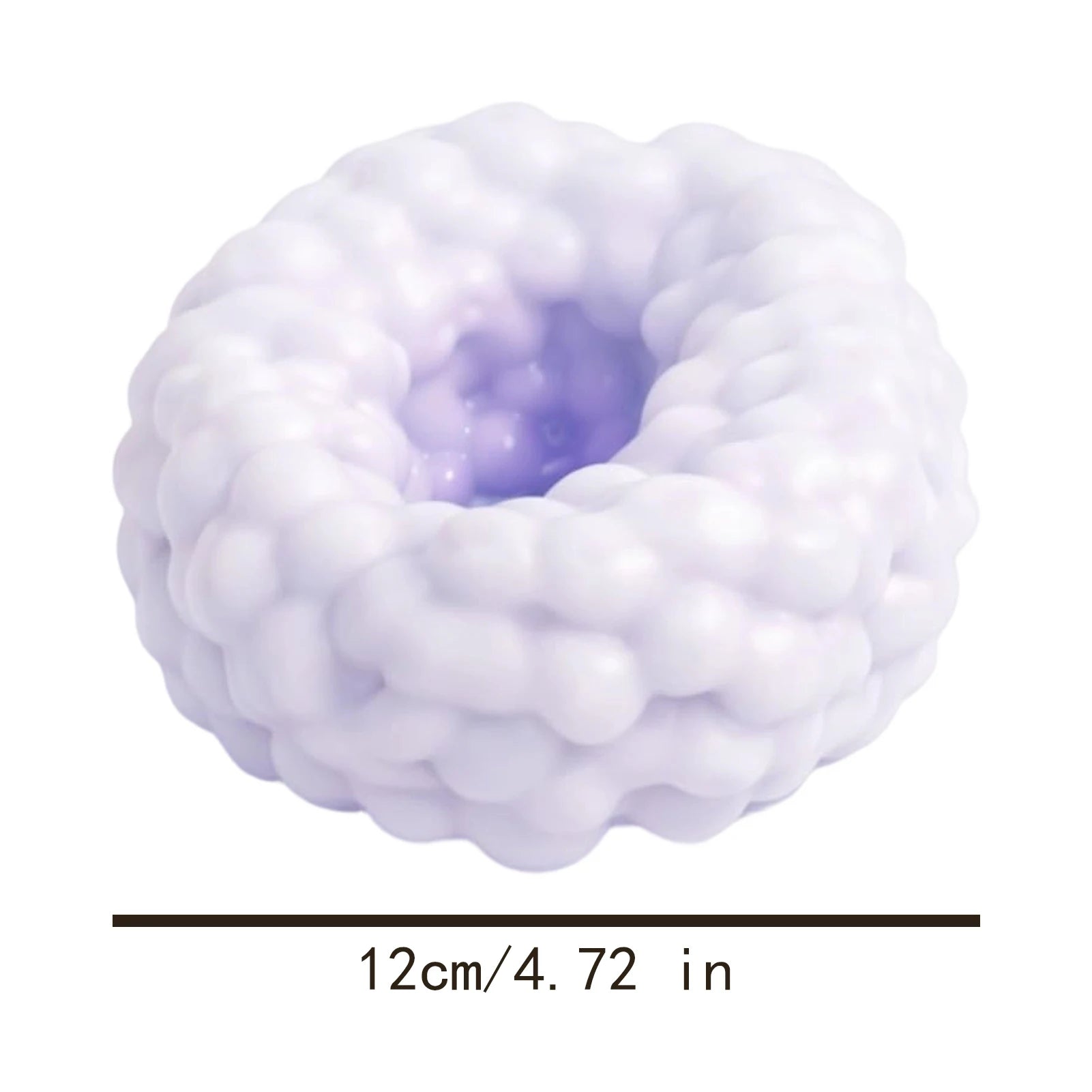 Stress Relief Ball Squishys Toys Plasticity Ice Skin Super Soft Ultra-Thin Sticky Handmade Ball Light Squeez Stress Relieving