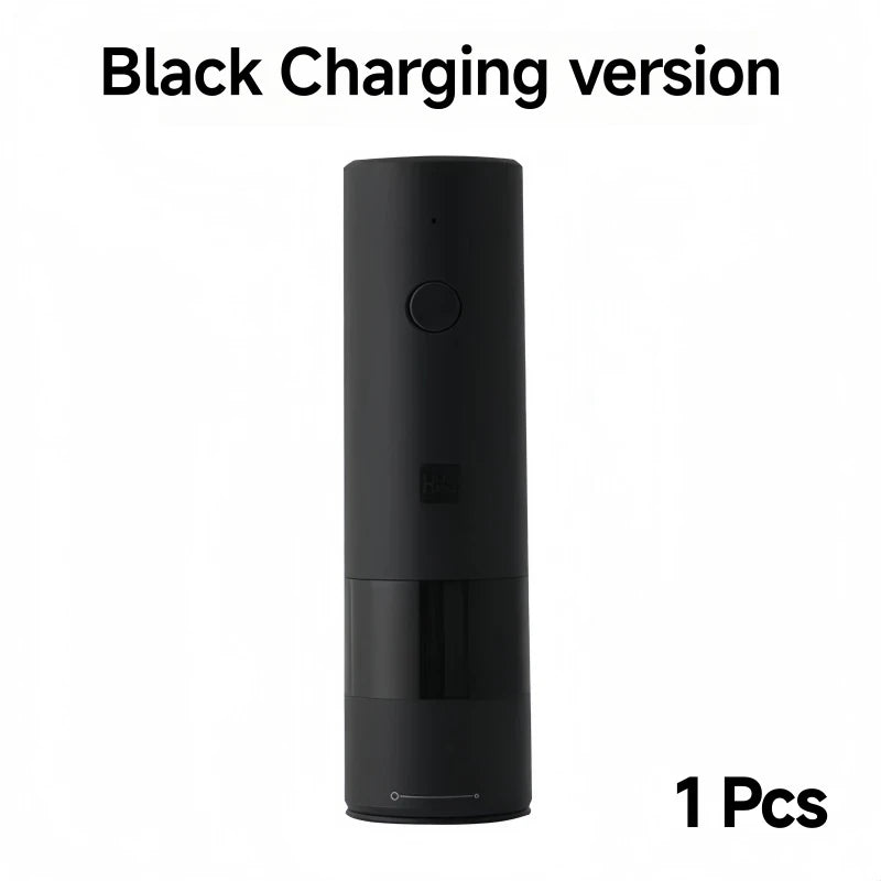 XIAOMIYOUPIN Huohou Electric Grinder Automatic Mill Pepper And Salt  LED Light 5 Modes Peper Spice Grain Pulverizer For Cooking