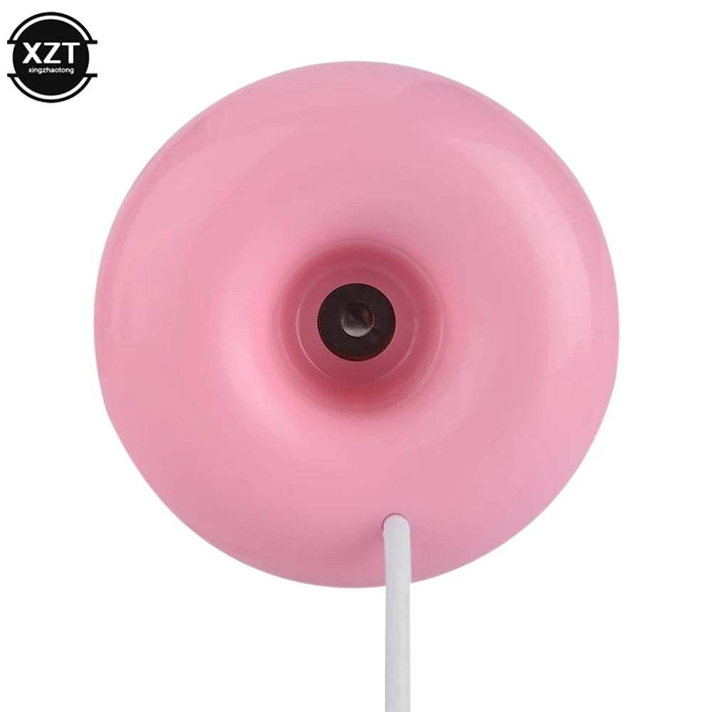 Portable Air Purifier Usb Mini Desktop Humidifier Incense Diffuser Creative Donut Shape Humidifier Home Office