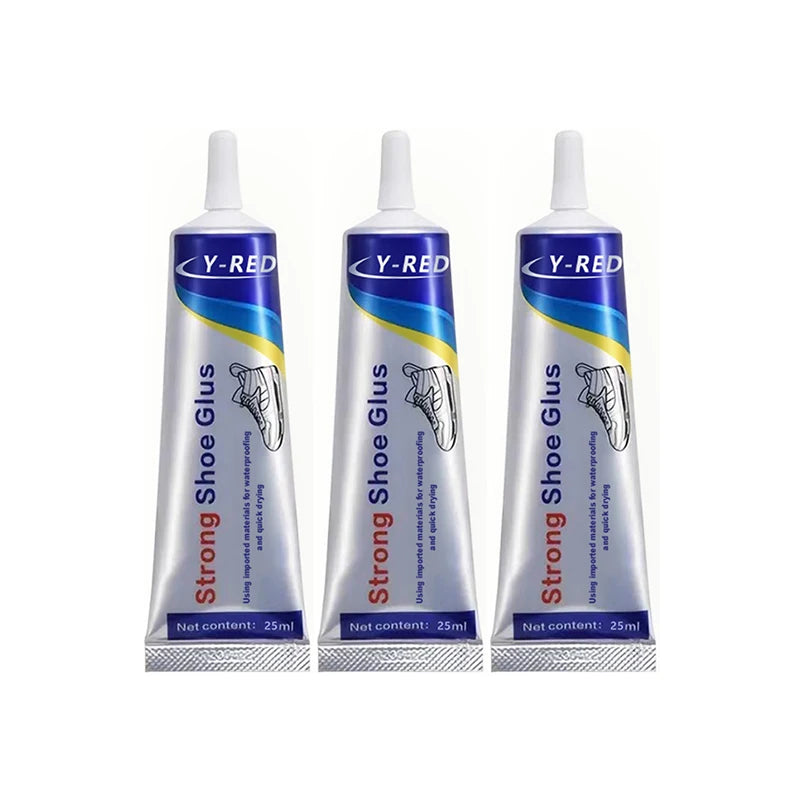  Strong Fast Dry Waterproof Shoe Repair Glue 25/60ml Universal Adhesive for Sneakers Boots Leather Shoes