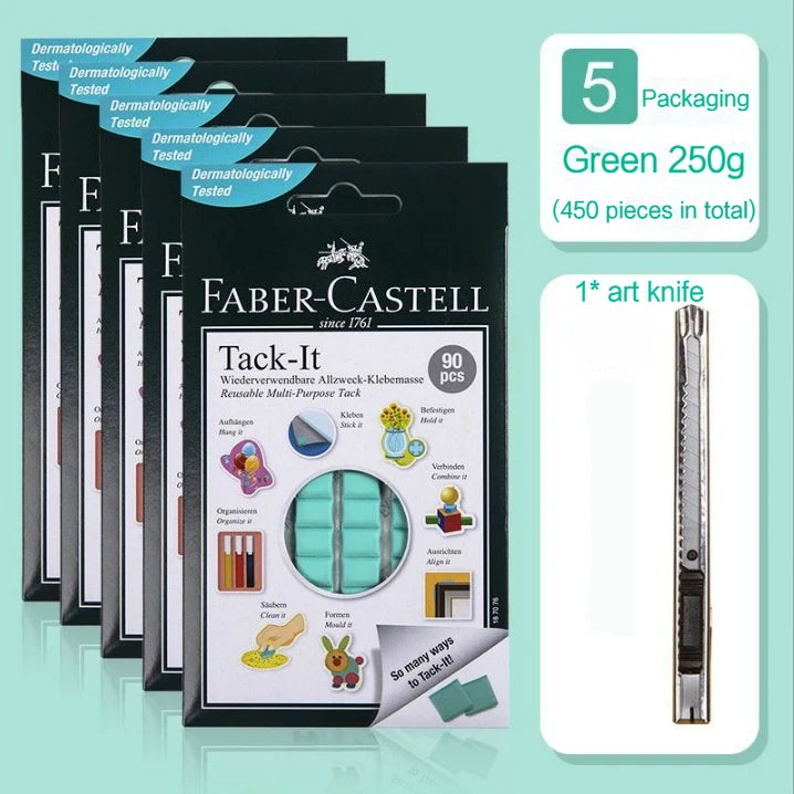 Multifunctional Fixed Glue Clay Paste Adhesive Tacky Reusable Nail Wall Safe Sticky Tack Picture Hangers Fasteners Display Clay