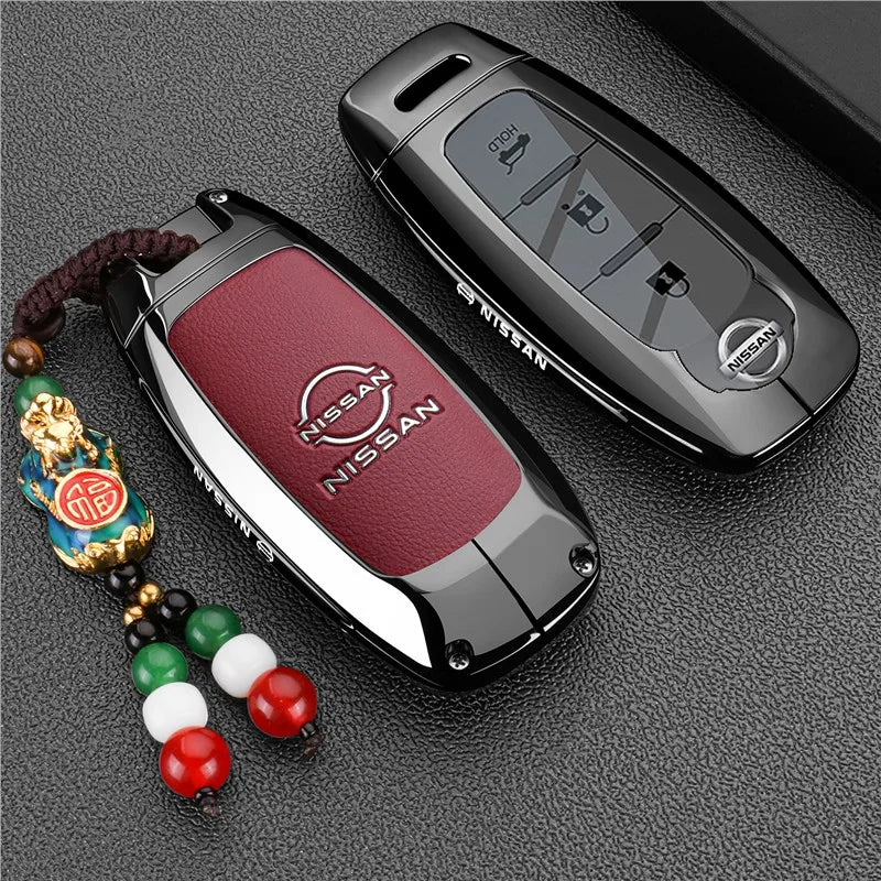 3 Buttons Car Remote Key Case Cover Shell for Nissan Teana Qashqai X-Trail Kicks Tiida for Infiniti Car Keyring