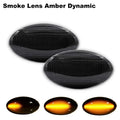 For MINI Cooper R50 R52 R53 Front Fender Side Marker Lights Assembly Dynamic Blinker Turn Signal Light 2002-2006 T10 12V