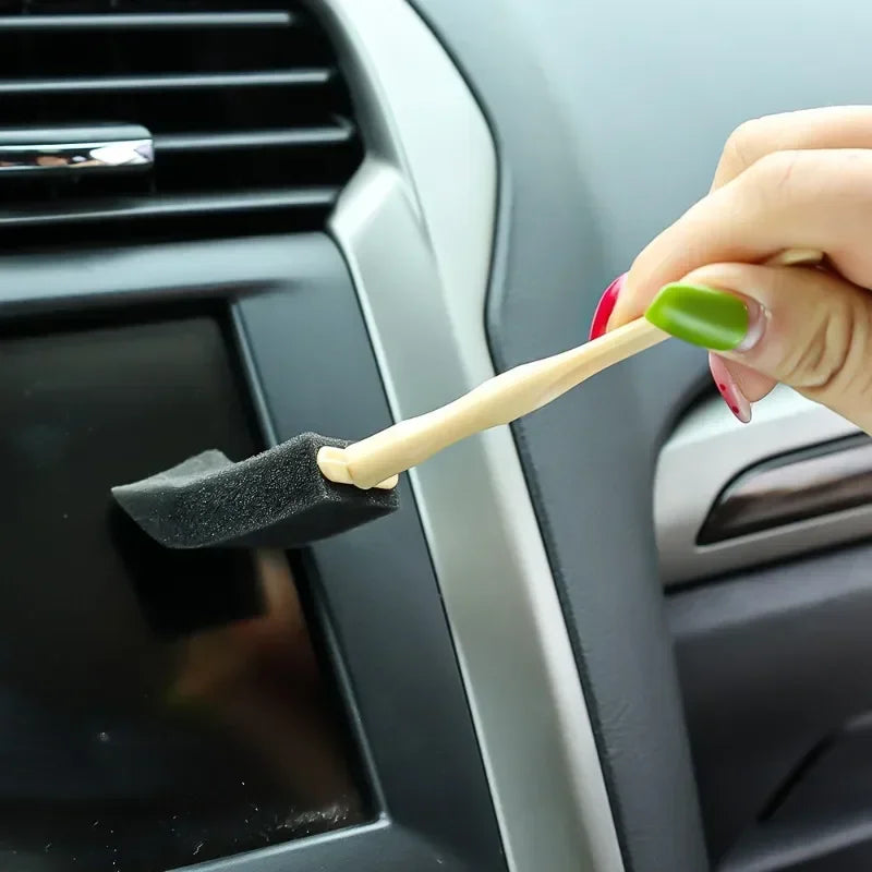 Auto Detailing Blinds Duster Brush Car-styling Auto Cleaning Accessories Car Air Conditioner Vent Brush Grille Cleaner 1~100pcs