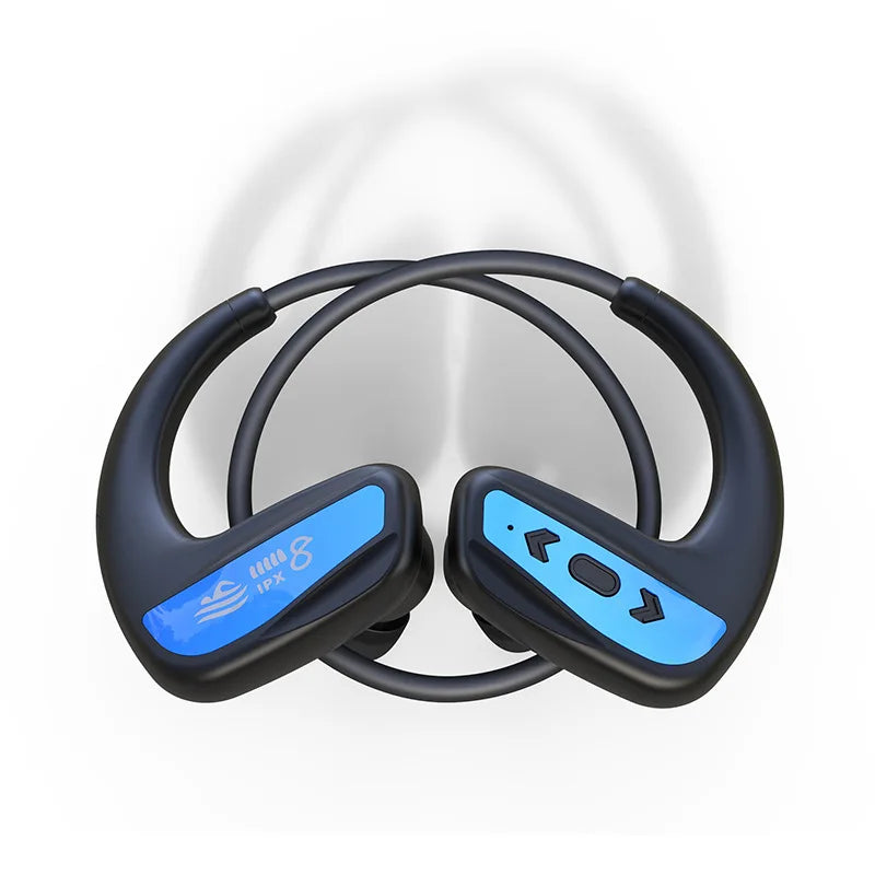 Swimming Earphone 16/32GB MP3 Music Player Bluetooth Headphones IPX8 Waterproof Underwater HD Sound Professional Sports earbuds