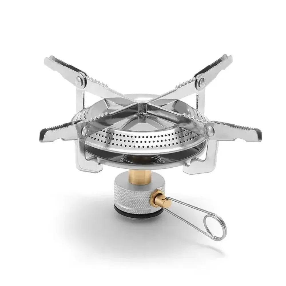 Outdoor Cooking Picnic Portable Foldable Backpack Electronic Stove Head Windproof Camping Gas Stove HikingMountaineering Camping