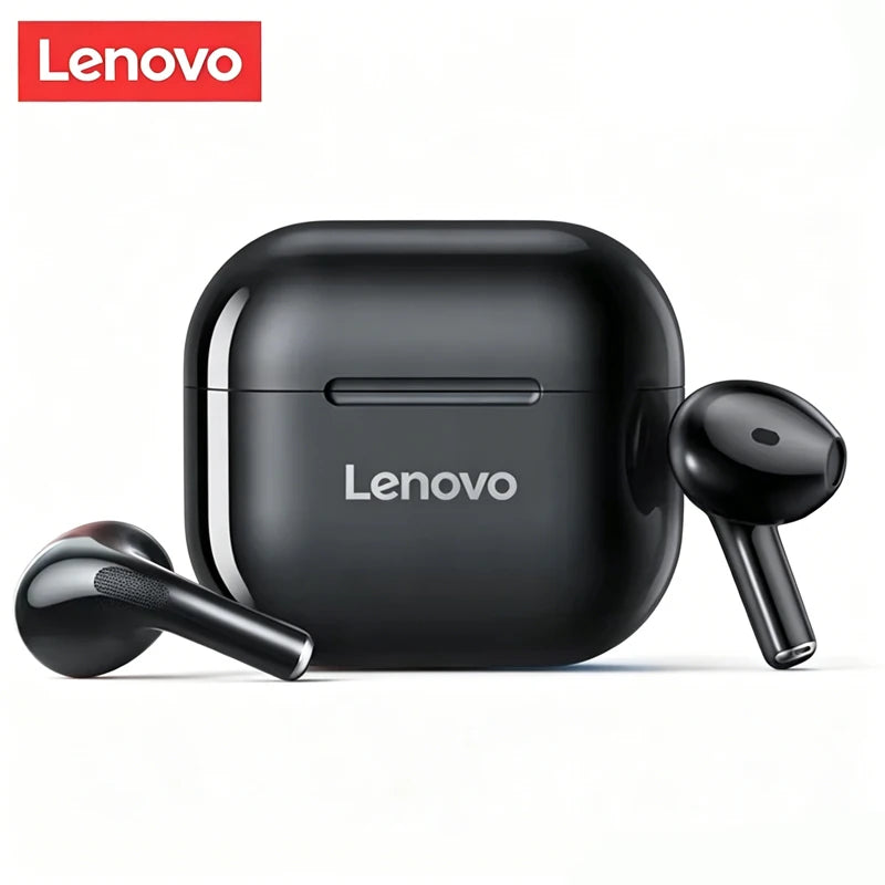 Original Lenovo LP40 Bluetooth Earphone 5.0 Immersive Sound HIFI TWS With Microphone Touch Control For Long Standby Time Motion