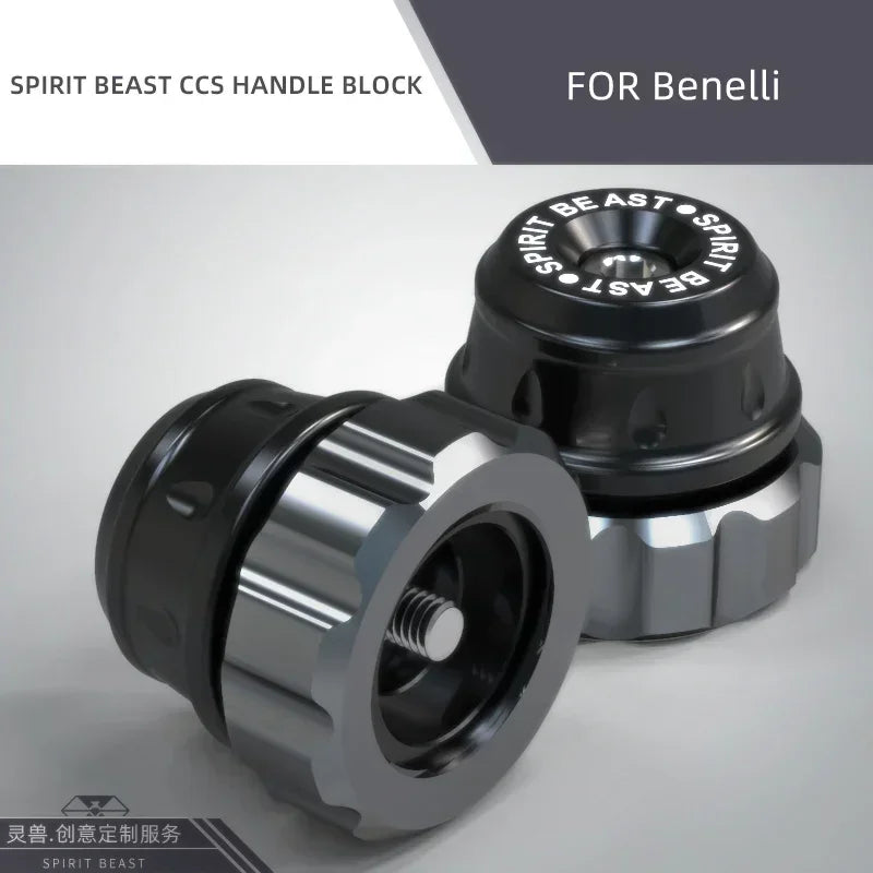 SPIRIT BEAST Motorcycle Universal Cruise Control Throttle Clamp Assist End Bar Weight for Benelli BN302 TRK 502X TNT600 BJ500