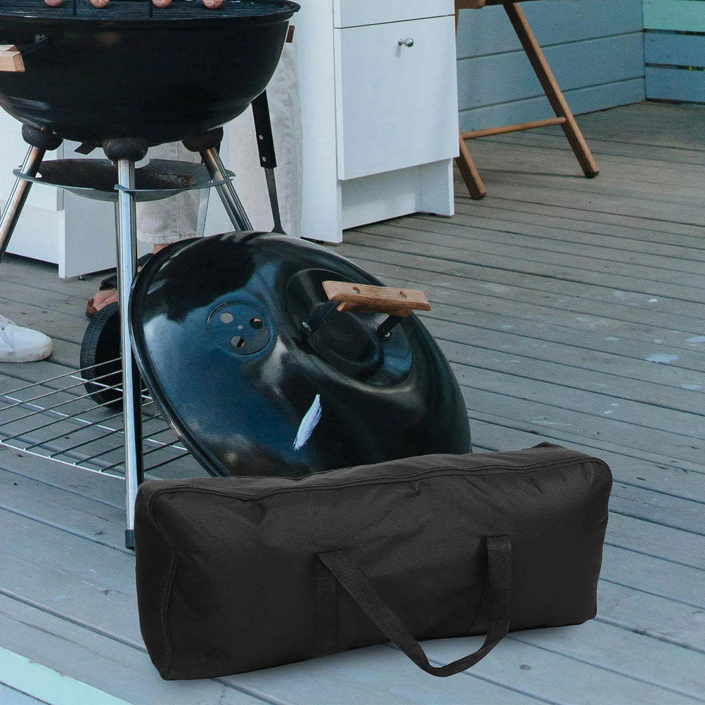 Portable Bbq Oven Pouch Waterproof Grilling Bags for Outdoor Tableware Storage Suitable Travel Camping Grill Accessory Organizer