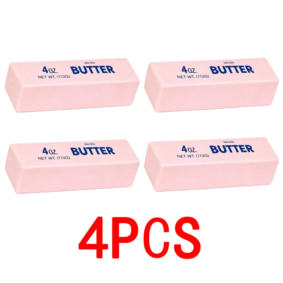 3 Styles Squishy Toy Butter Stick  Slow Rising Squeeze Toy Butter Bar Brick Fidget Toy Anti Stress Release Hand Relax Gift