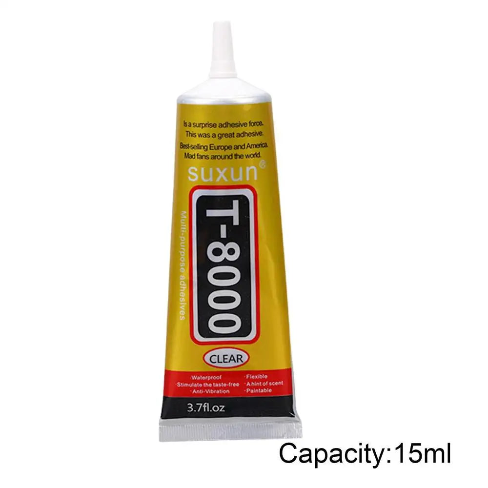 1pc SuperGlue Multifunctional Soft Tough Glue Strong Adhesion Quick Dry Plastic Hardware Paper Wood Rhinestones DIY Crafts Glue