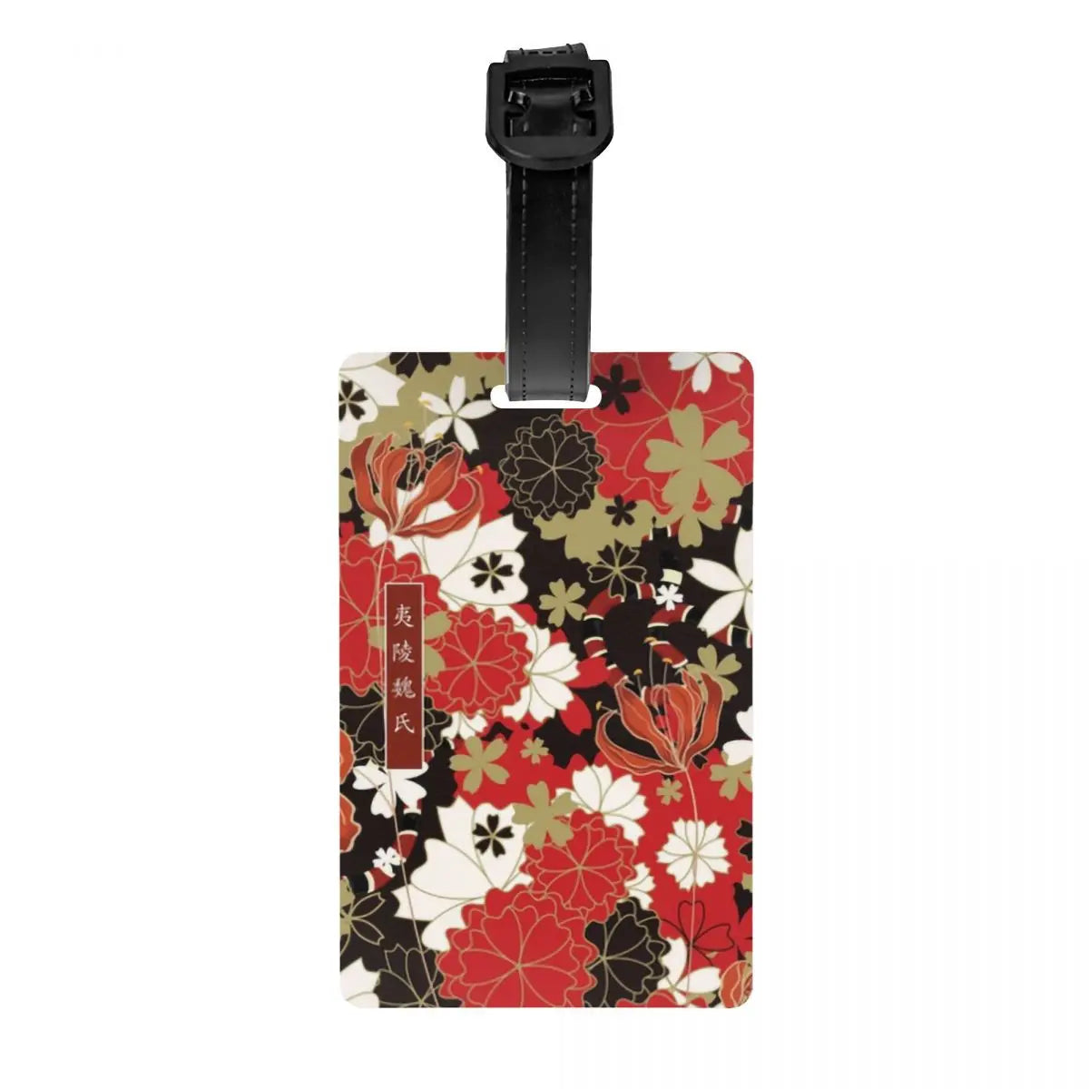 Custom Mo Dao Zu Shi Gusu Lan Logo Luggage Tag The Untamed TV Show Travel Bag Suitcase Privacy Cover ID Label