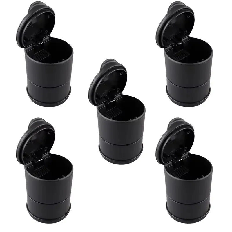 1/2/3/5Pcs New Car Ashtray Garbage Coin Storage Cup Container Cigar Ash Tray Car Styling Universal Size ashtray