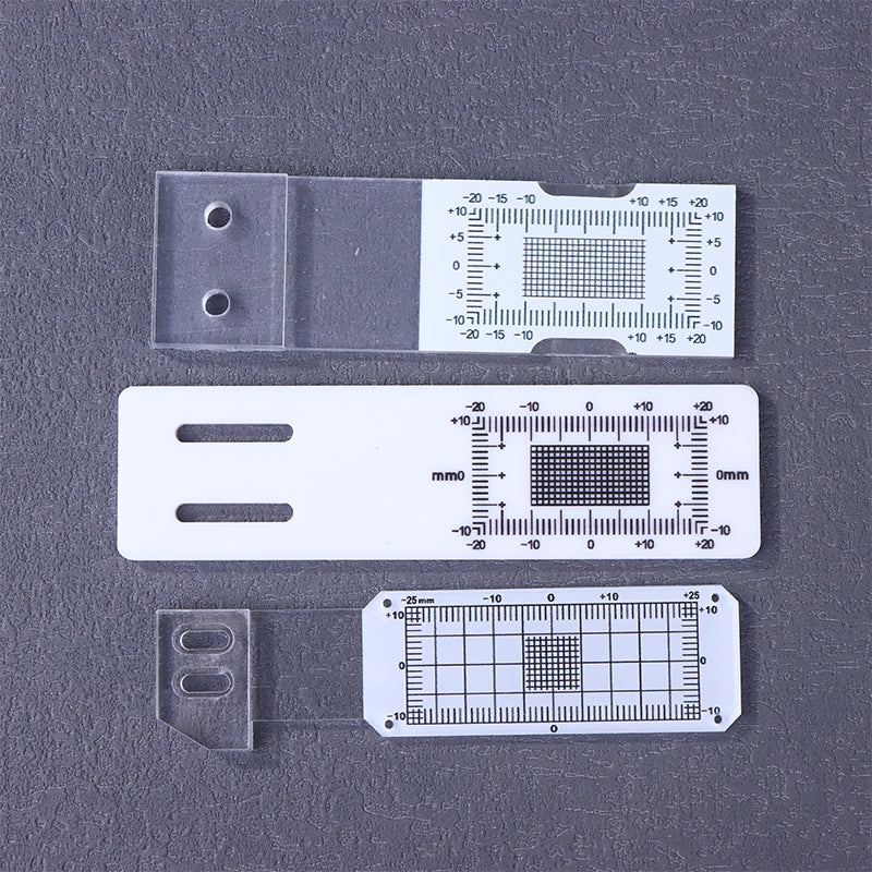 Clear Acrylic Crack Gauge Monitor Accurate Crack Monitoring Record Tool Crack Measuring Instrument For Monitoring Wall Cracks