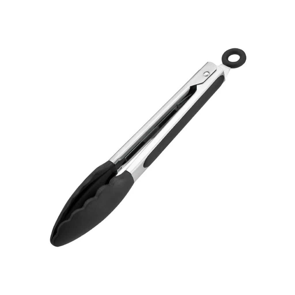 7/9/12inch Silicone Kitchen BBQ Tongs Stainless Steel Locking Cooking Tongs with Silicone Tips Non-Slip Food Tongs for Cooking