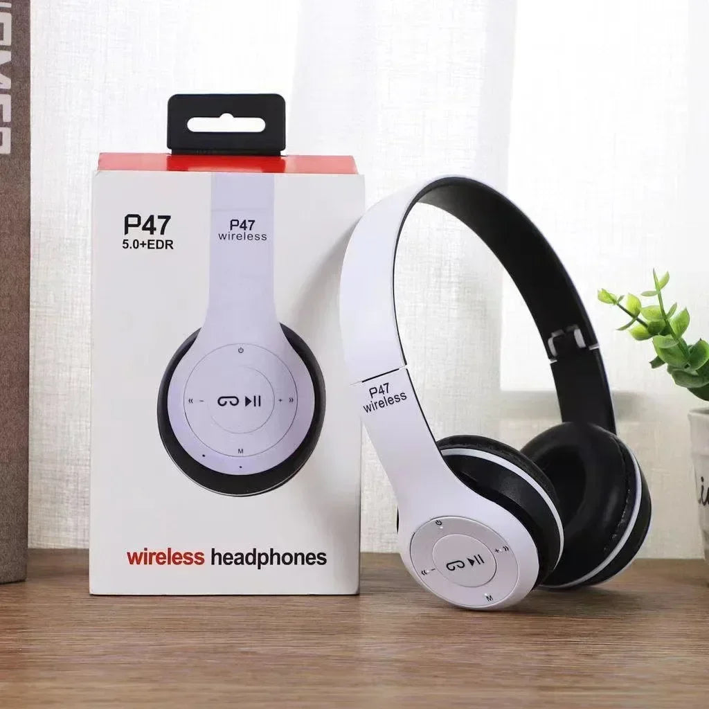 Multifunctional Bluetooth 5.0 Portable Foldable Headmounted Wireless Headset For Bluetooth connection TF Card Wired Connection