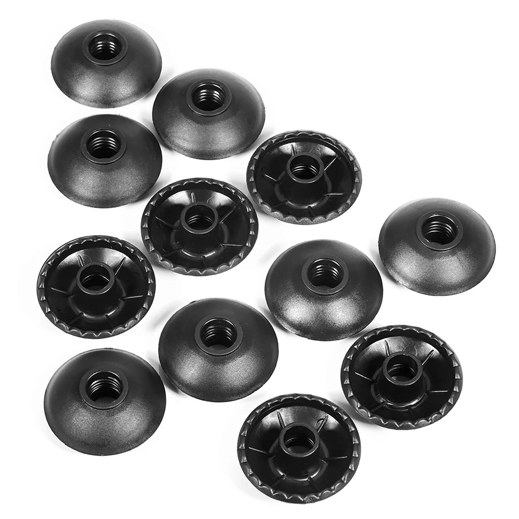 12PCS Round Snow/Mud Basket for Trekking Poles Hiking Pole Replacement Accessory Trekking Pole Basket Pole Basket