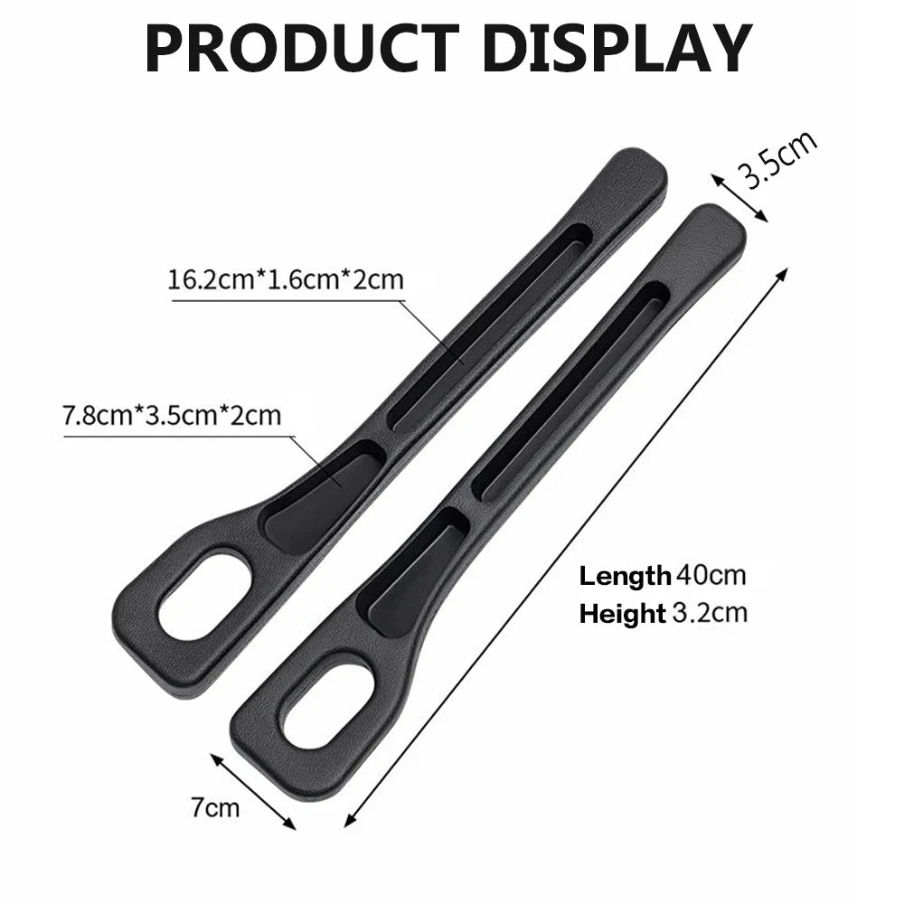 2PCS Car Seat Gap Filler Between Seats Crevice Interior Decoration Accessories For BMW AUDI VW Mercedes Benz Toyota Ford KIA ETC