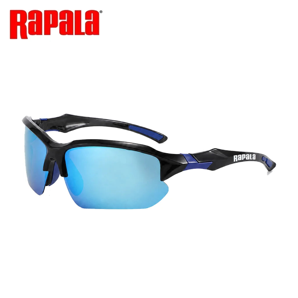 Outdoor Rapala Polarized Fishing Glasses UV400 for Fishing Riding Running Driving with Secure Fit Frame and Storage Case