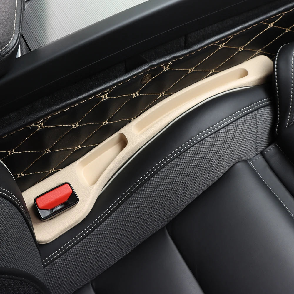 For Polestar 2 2021 2022 2023 2024 2025 EV 2PCS Universal Car Seat Leak Proof Strips Gap Side Seam Filler Storage Accessories