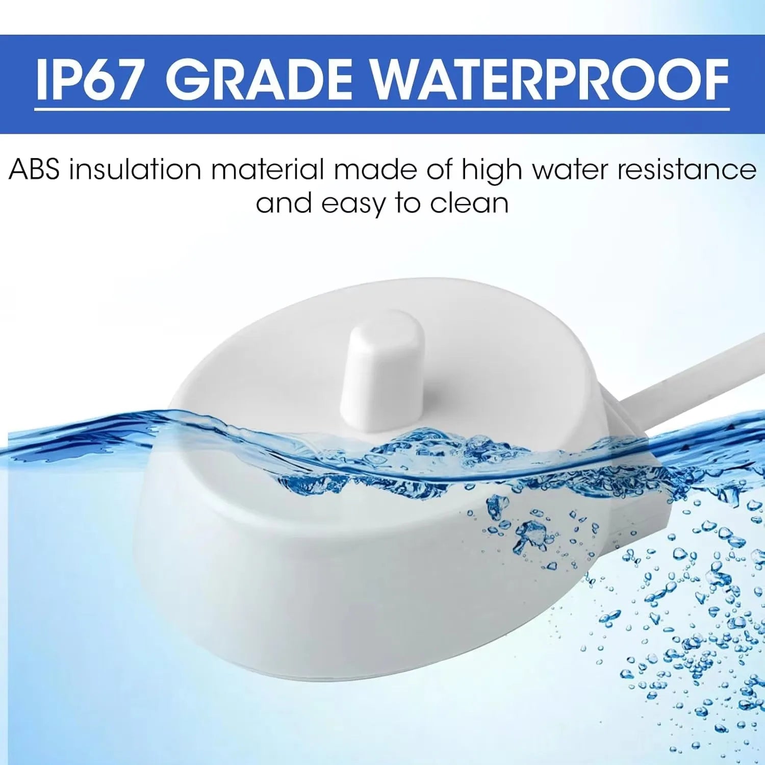 1 Pcs Charger Fit for Oral B Braun Electric Toothbrush iO Series 3 4 5 6 1000/3000/5000/7000/7500 Waterproof Inductive Base