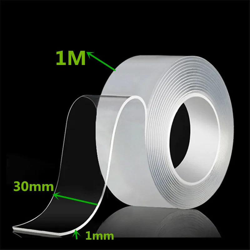 Waterproof 6850 Transparent  Double Sided Nano Tape Reuse Home Tapes Adhesives Porcelain wood  metal plastic Super Glue