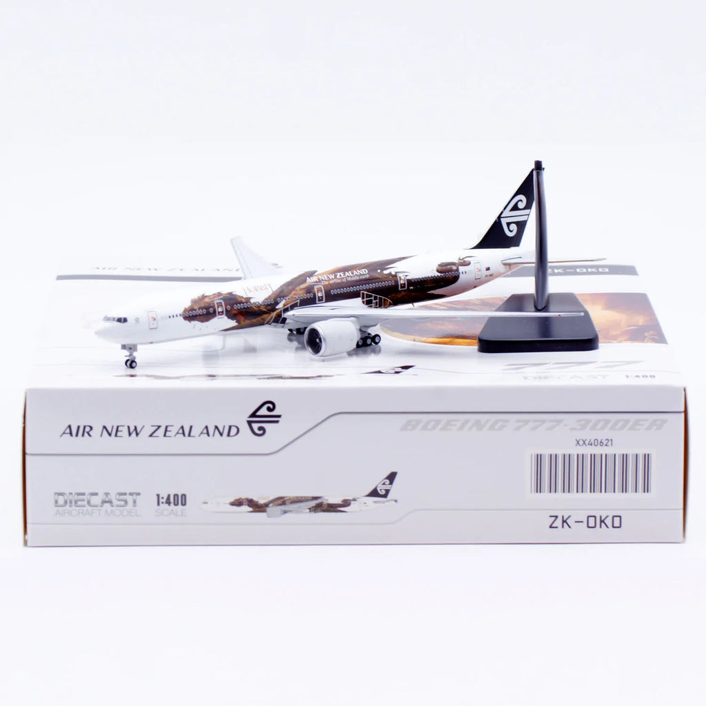 XX40621 Alloy Collectible Plane Gift JC Wings 1:400 1/400 Air New Zealand Boeing B777-300ER Diecast Aircraft Jet Model  ZK-OKO