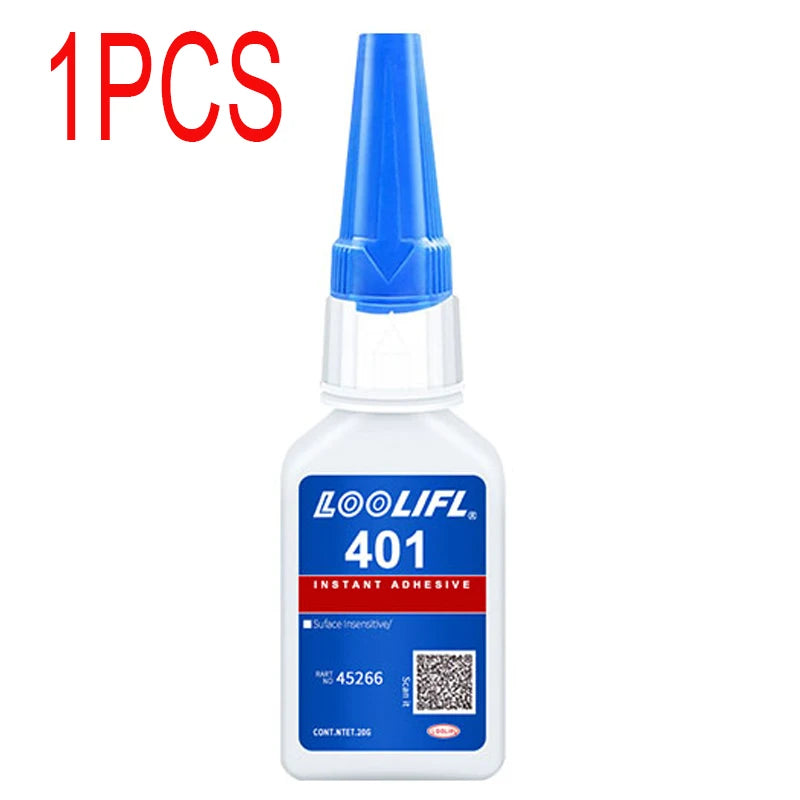 Loctite 401 Quick Glue Instant Fast Adhesive - Super Strong Multi-Purpose Colorless Liquid for DIY Repair And Bonding