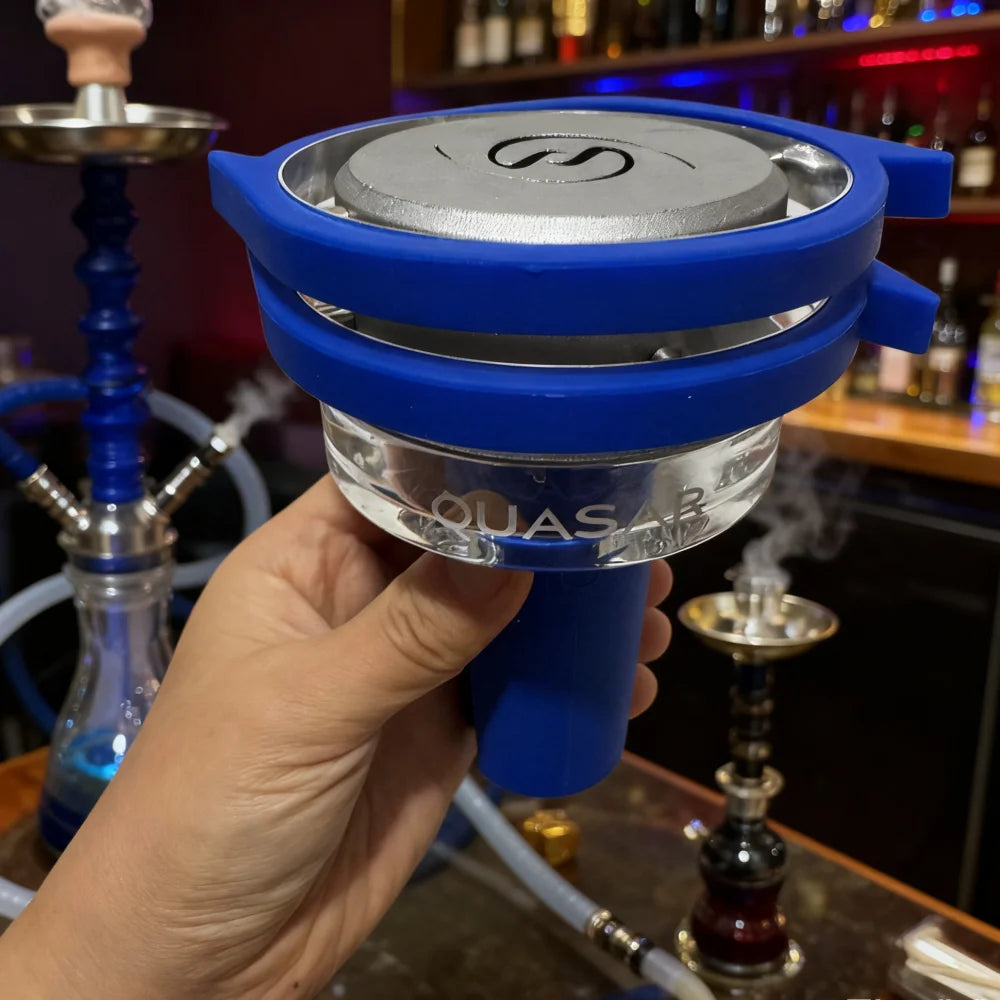 Arabic Shisha Hookah Bowl French Head Set Tobacco Charcoal Holder with Gift Box Chicha Water Smoking Accessories