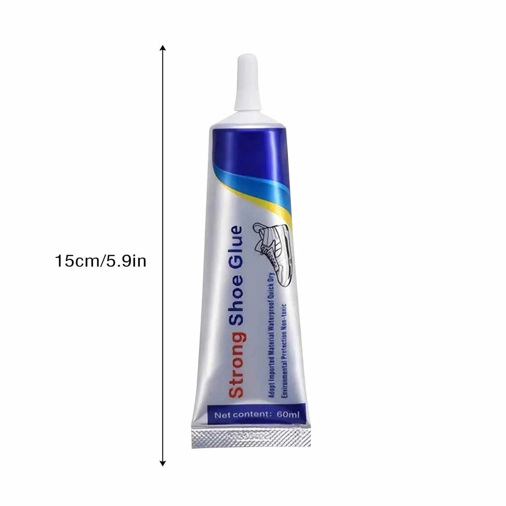 Waterproof Shoe Repair Glue 60ml, High-strength Quick-drying Glue for Boots, Leather, and Rubber, Adhesive