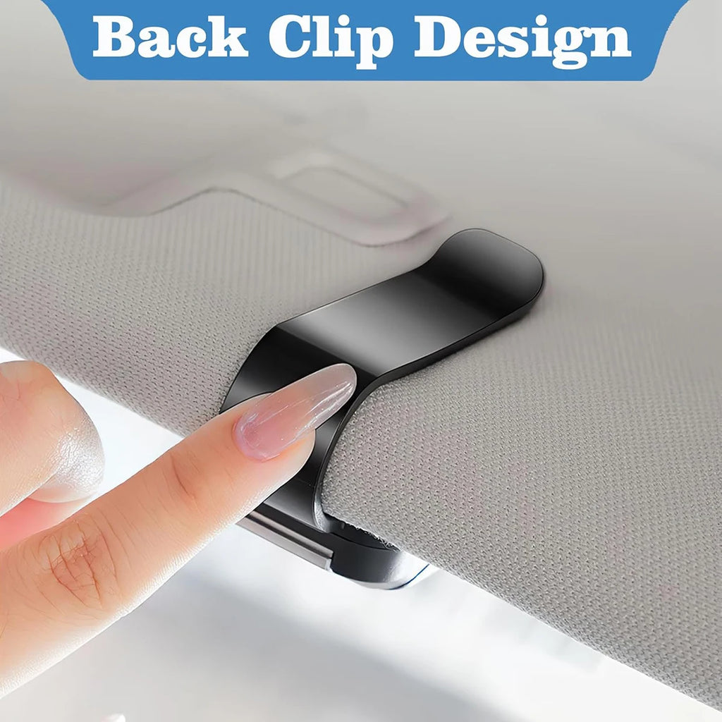 Car sunshade glasses clip multi-functional car sun visor sunglasses holder car clip sun visor sunglasses ticket storage clip