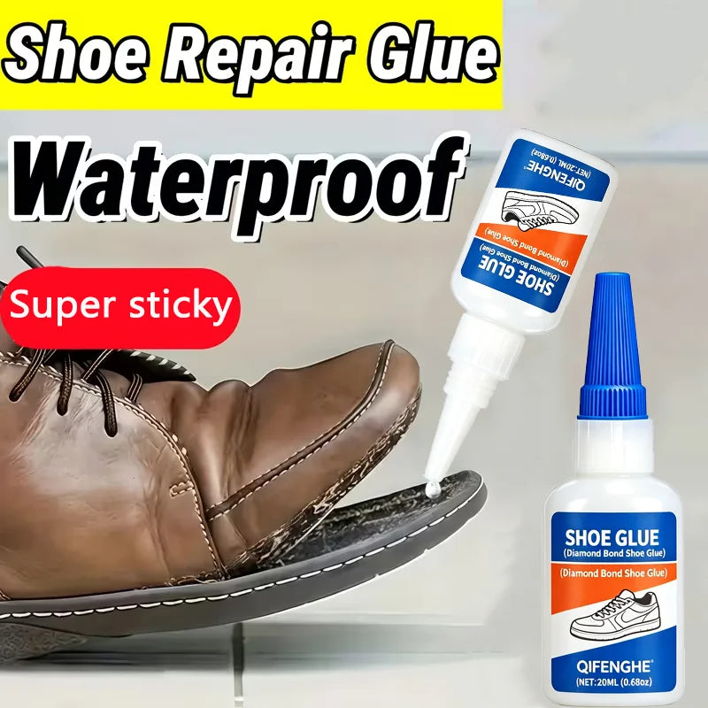 Multi-material Shoe Glue Durable Flexible Adhesive Fix Shoe Sole Decoration Universal Sneaker Leather Canvas Repair Glue