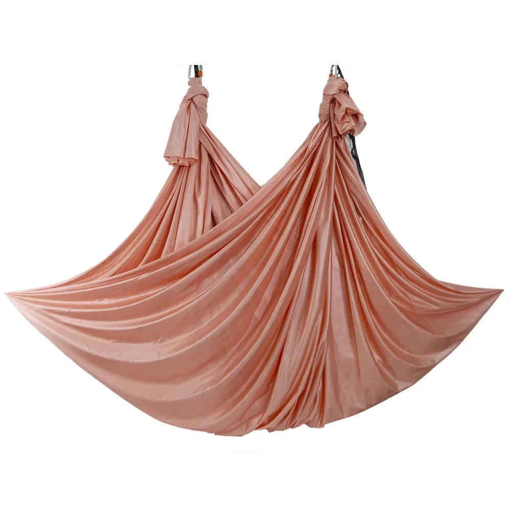 Aerial Yoga Hammock Fabric Flying Swing Trapeze Silk Anti-Gravity Inversion Air Traction Touch Device Meditation Mat 1-9m choice
