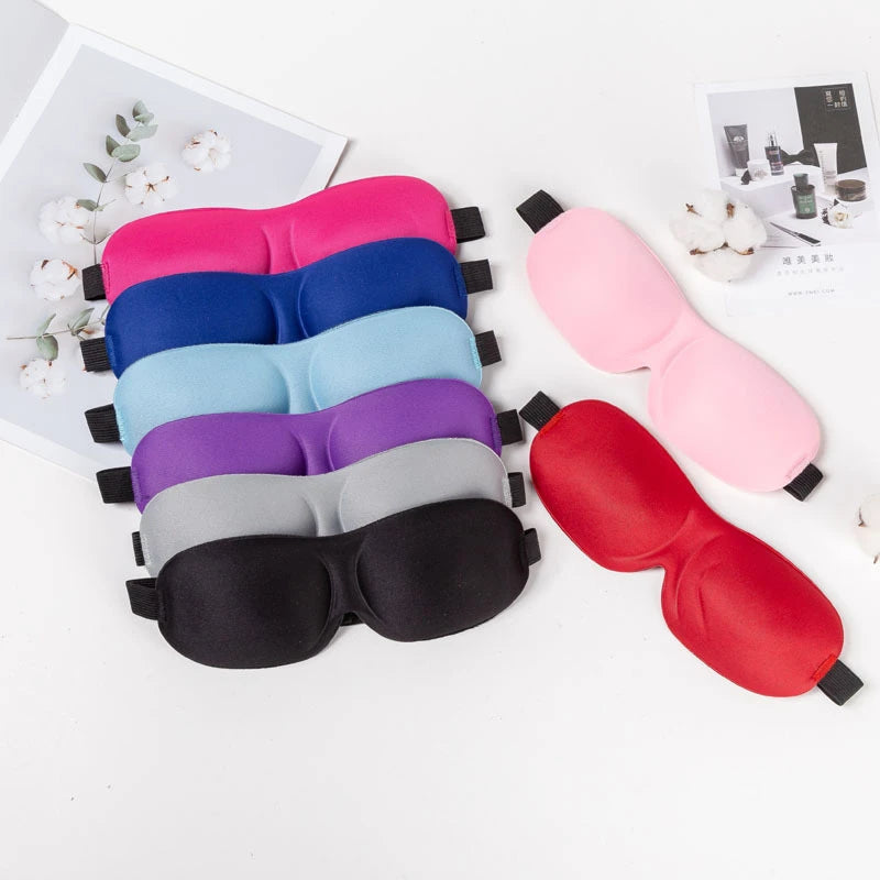 Eye Mask Blackout Sleep 3D Eye Mask Men's and Women's Air Travel Sleep Eye Mask No Nose Wing Eye Mask 2026 NEW