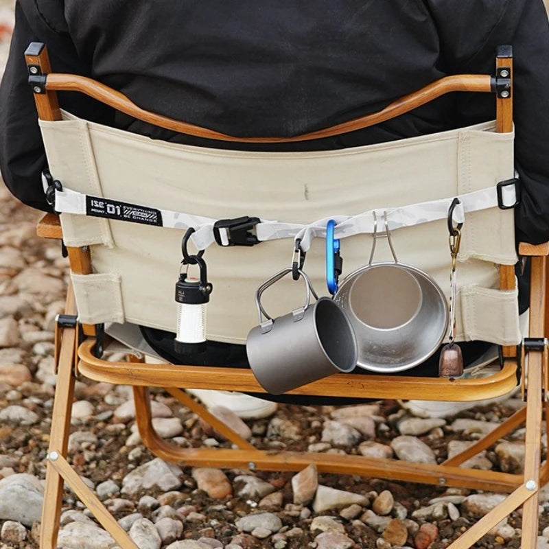 Outdoor Multifunctional Diagonal Hanging Rope With Adjustable Length And Expandable Single Shoulder Crossbody Backpack Strap