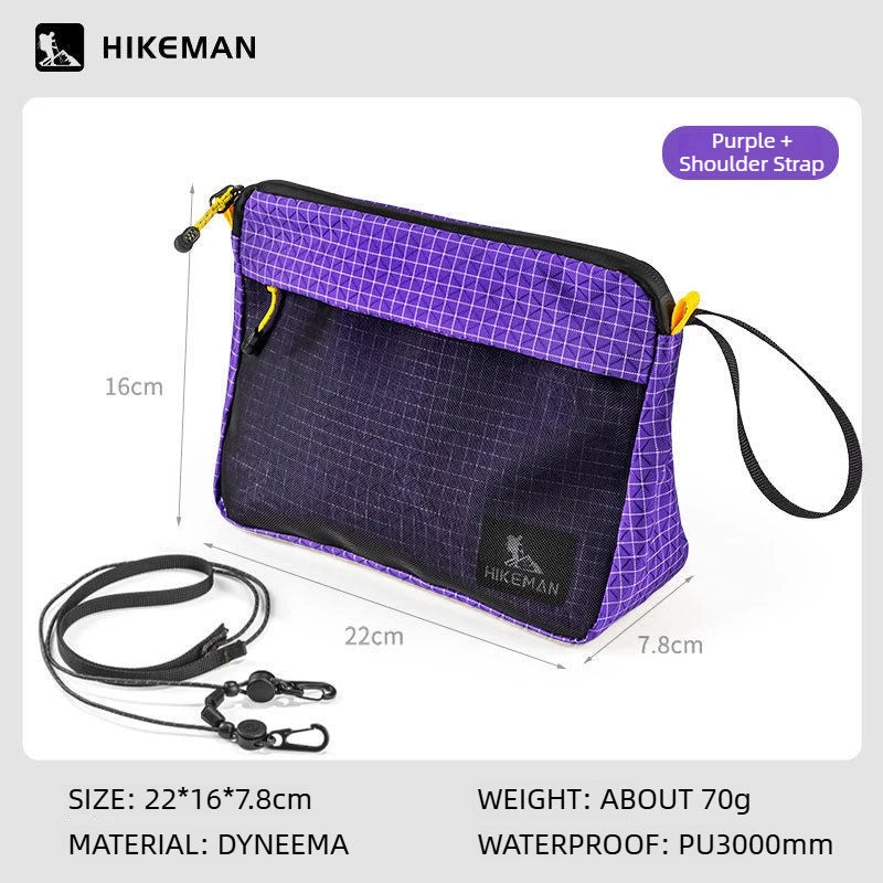 Ultralight Dyneema Waterproof Dry Bag UHMWPE Material IPX6 Sealed for Swimming Camping Hiking Beach Sport Electronics Protection