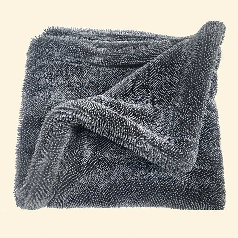 Car Wash Towel Microfiber Single/Double-Sided Ultra Absorbent Car Wash Cloth Cleaning Drying Towel Washing Car Cleaning Tool