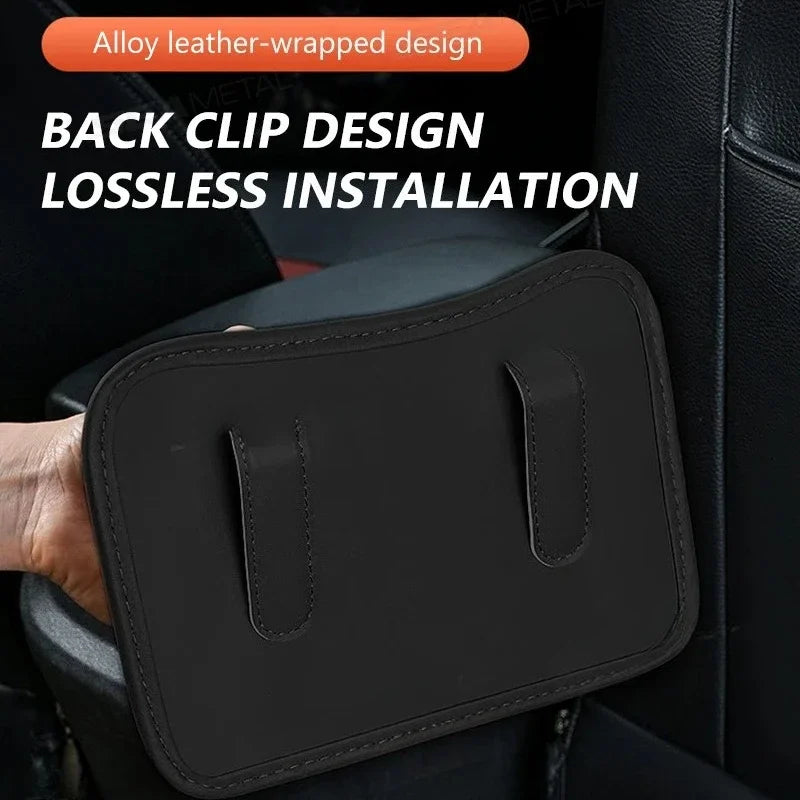 Hualaida Car Door Cup Holder Storage Bag Universal Back Clip Design Drink Rack Organizer Box Waterproof Seat Back Storage Pocket