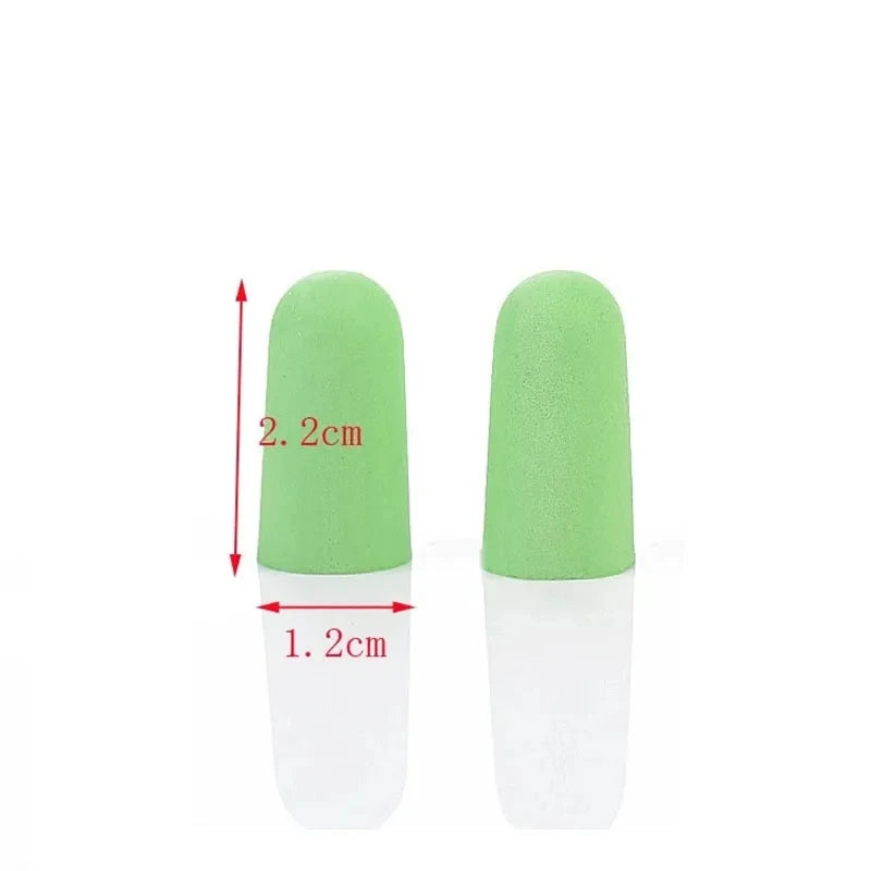 Ear Protection Comfort Soft Foam Ear Plugs Tapered Travel Sleep Noise Reduction Prevention Earplugs Sound Insulation