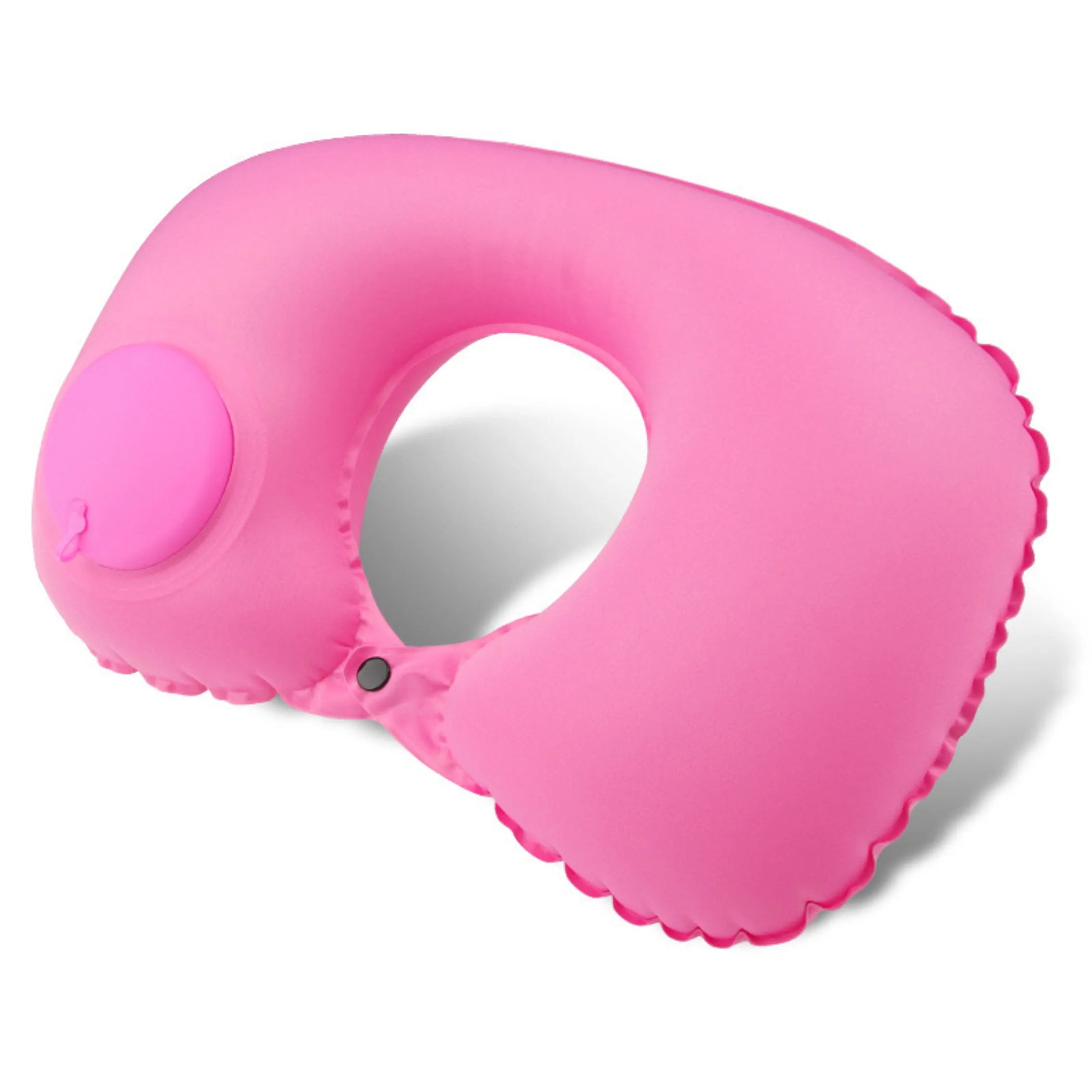 Press type inflatable U-air airplane pillow neck pillow travel pillow core office pillow neck protection U-pillow