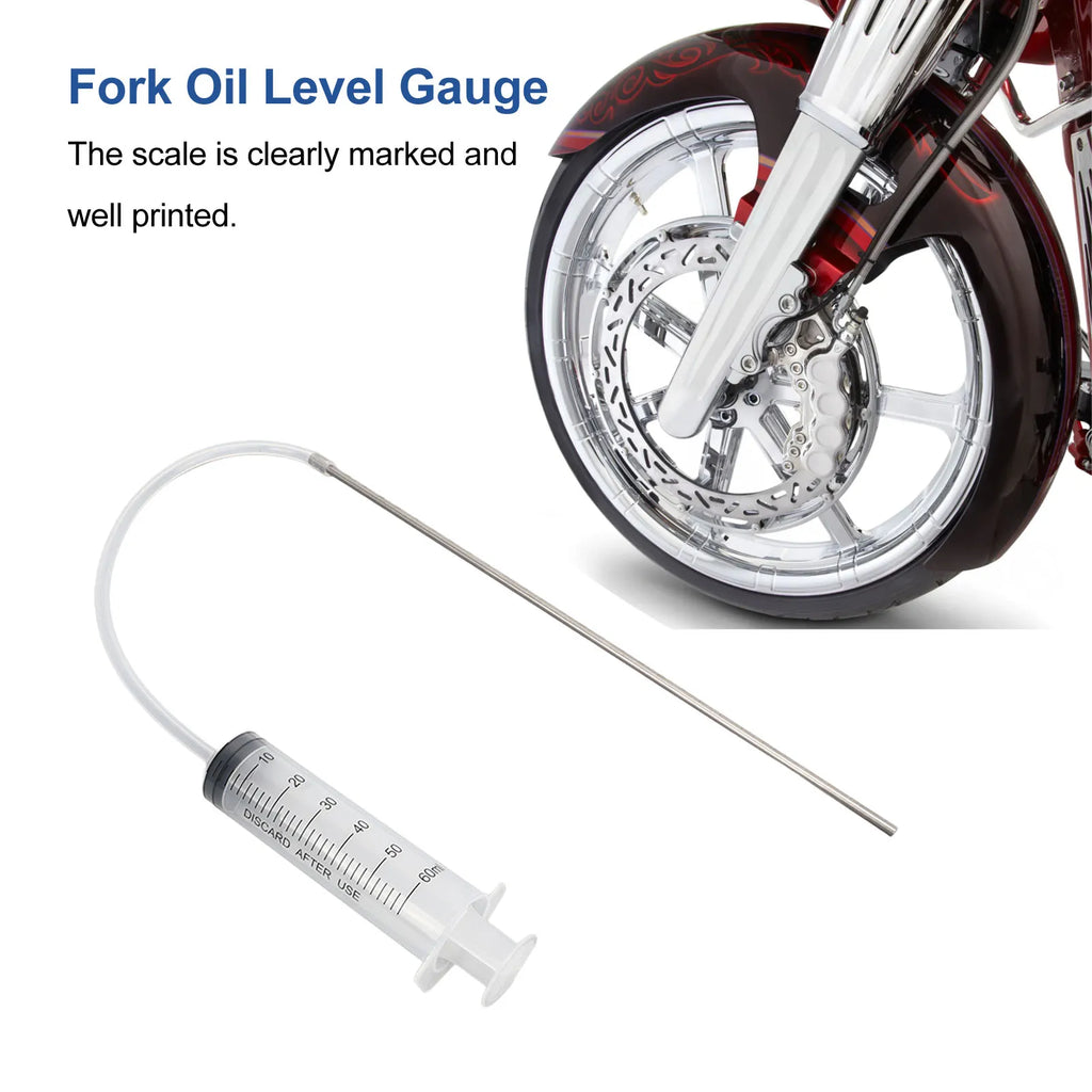 Motorcycle Fork Oil Tool Kit Universal Fork Oil Level Gauge Adjustment Measuring Tool For Motorcycle Fork Oil Level Adjuster